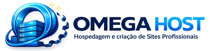 Logo Omega Host - Hospedagem e Criação de Sites